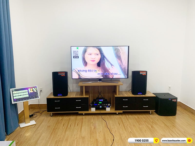 Lắp đặt dàn karaoke trị giá hơn 70 triệu cho anh Sơn tại Lâm Đồng (Alto TS412, KX180A, TS312S, VM300, 4K Plus 4TB, Màn 21.5 inch,…) 