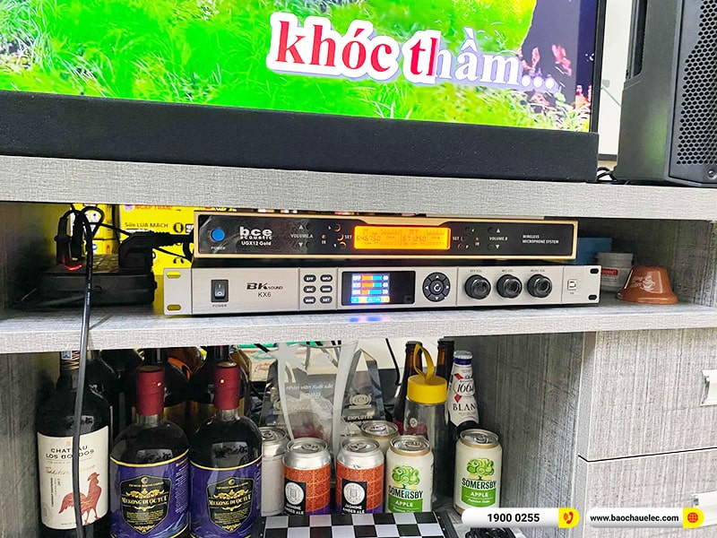 Lắp đặt dàn karaoke trị giá hơn 30 triệu cho chị Trang tại TPHCM (Alto TS415, BKSound KX6, Alto TX212S, UGX12 Gold) 