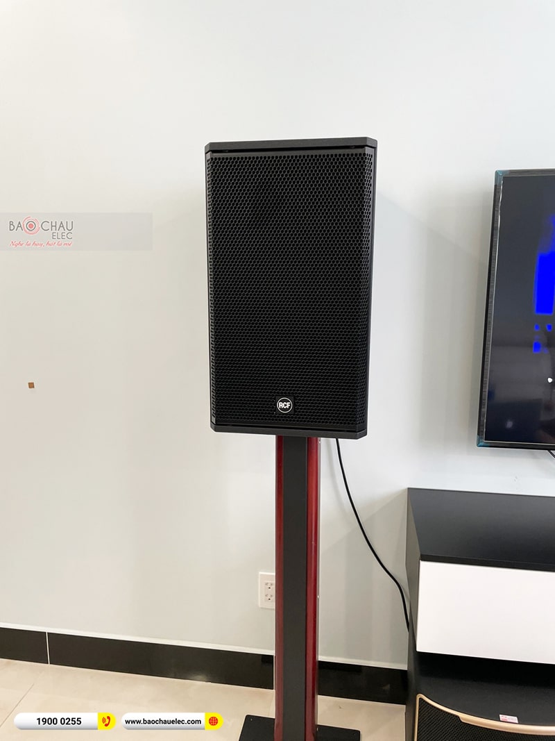 Lắp đặt d&agrave;n karaoke trị gi&aacute; hơn 70 triệu cho anh Đ&agrave;i tại TPHCM (RCF X-MAX 12, VM620A, KX180A, Pasion 12SP, BCE VIP3000)