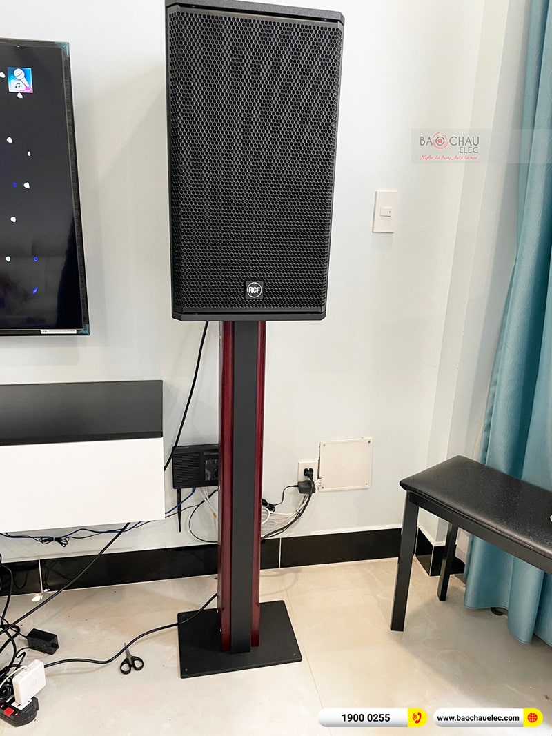 Lắp đặt d&agrave;n karaoke trị gi&aacute; hơn 70 triệu cho anh Đ&agrave;i tại TPHCM (RCF X-MAX 12, VM620A, KX180A, Pasion 12SP, BCE VIP3000)