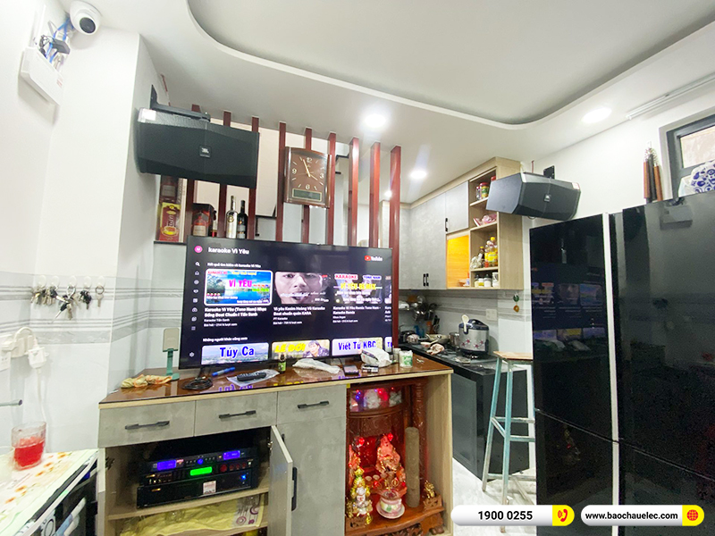 Lắp đặt dàn karaoke trị giá hơn 40 triệu cho anh Hiền tại TPHCM (JBL XS10, VM820A, BPR-5600, BJ-U600) 