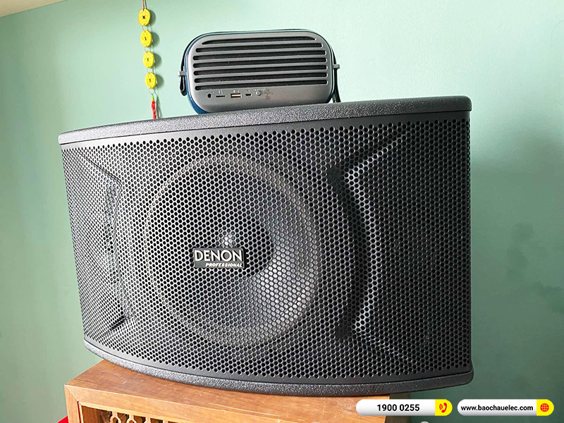 Lắp đặt dàn karaoke trị giá khoảng 15 triệu cho anh Huy tại TPHCM (Denon DP-C10, BKSound DKA 6500) 