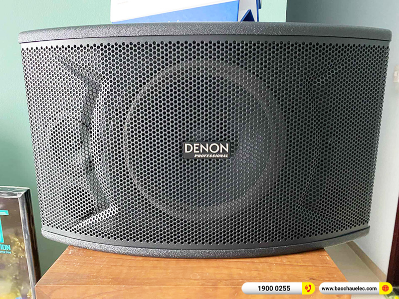 Lắp đặt dàn karaoke trị giá khoảng 15 triệu cho anh Huy tại TPHCM (Denon DP-C10, BKSound DKA 6500) 