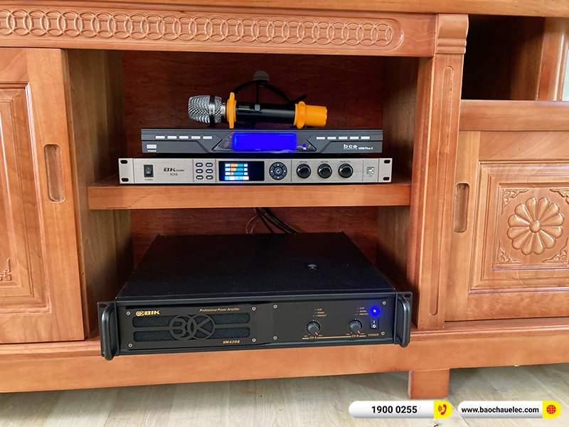 Lắp đặt dàn karaoke trị giá hơn 30 triệu cho chú Bình tại TPHCM (BMB CSE 310II, VM420A, BKSound KX6, U900 Plus X) 