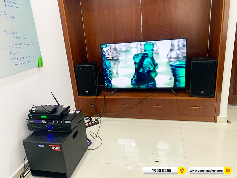 Lắp đặt dàn karaoke trị giá gần 90 triệu cho anh Huy tại TPHCM (RCF EMAX 3110 MK2, Xli2500, KX180A, TX212S, 4K Plus, Shure SVX288A/PG58)