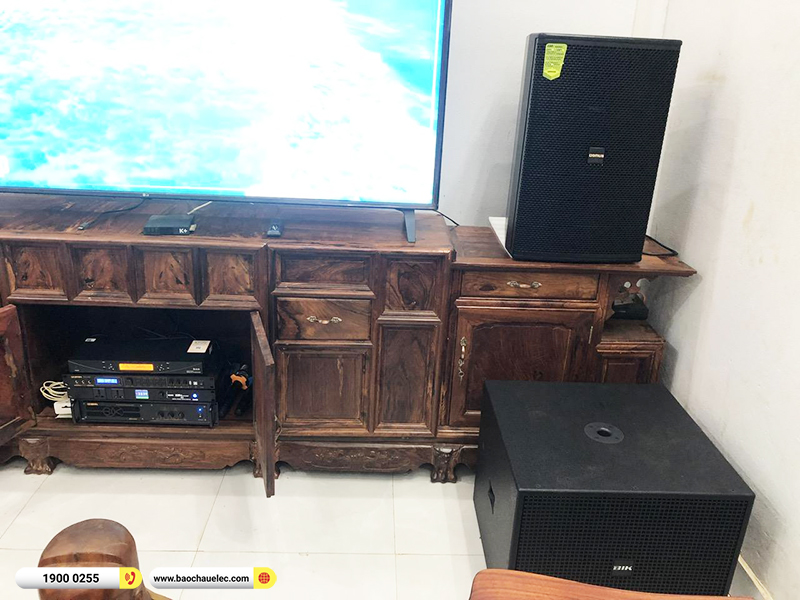 Lắp đặt dàn karaoke trị giá hơn 50 triệu cho anh Chính tại Bình Phước (Domus DP6150, VM830A, BPR-8500, BSP-W151, UGX12 Gold) 