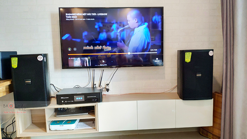 Dàn karaoke gia đình anh Hoàng Anh h5