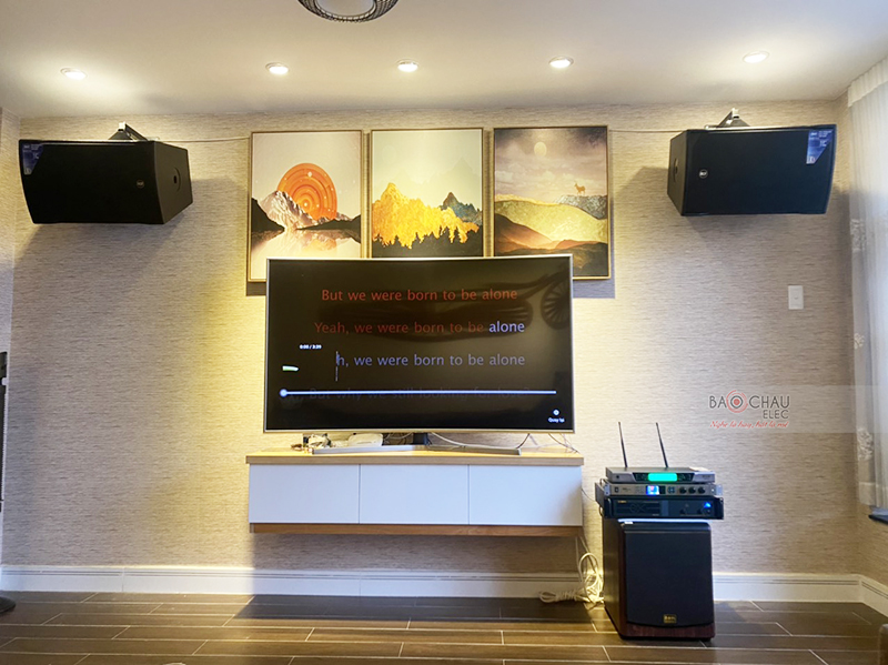 Dàn karaoke gia đình anh Hưng h5