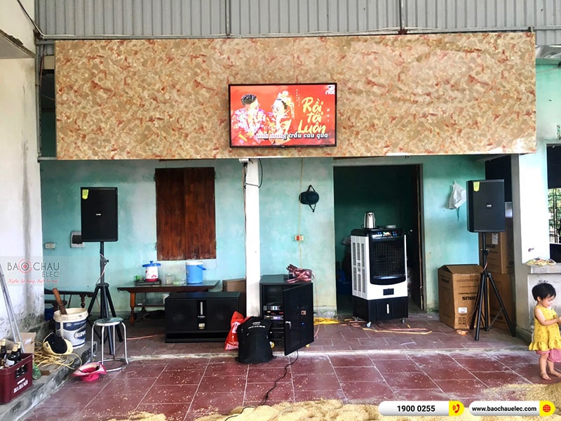 Lắp đặt dàn karaoke chị Ngọc tại Bắc Giang