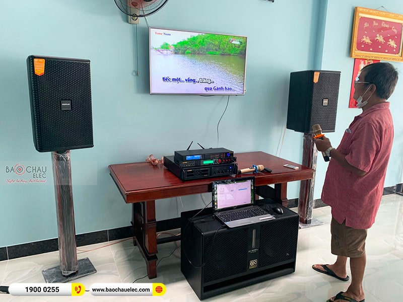 Dàn karaoke gia đình chú Chánh