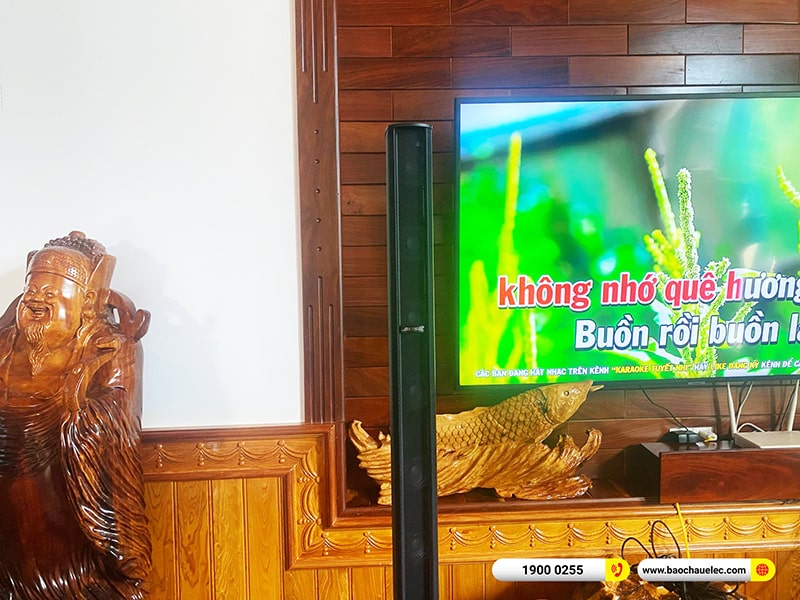 Lắp đặt dàn karaoke, loa Bose di động trị giá hơn 80 triệu cho anh Long tại Bình Phước (Bose L1 Pro 16, K9900II Luxury, JBL VM200)
