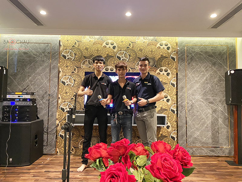 Dàn karaoke RCF gia đình anh Cường h7