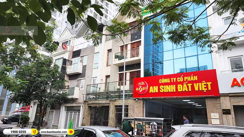 ắp đặt 2 dàn âm thanh hội trường Công ty Cổ phần An Sinh Đất Việt tại Hà Nội