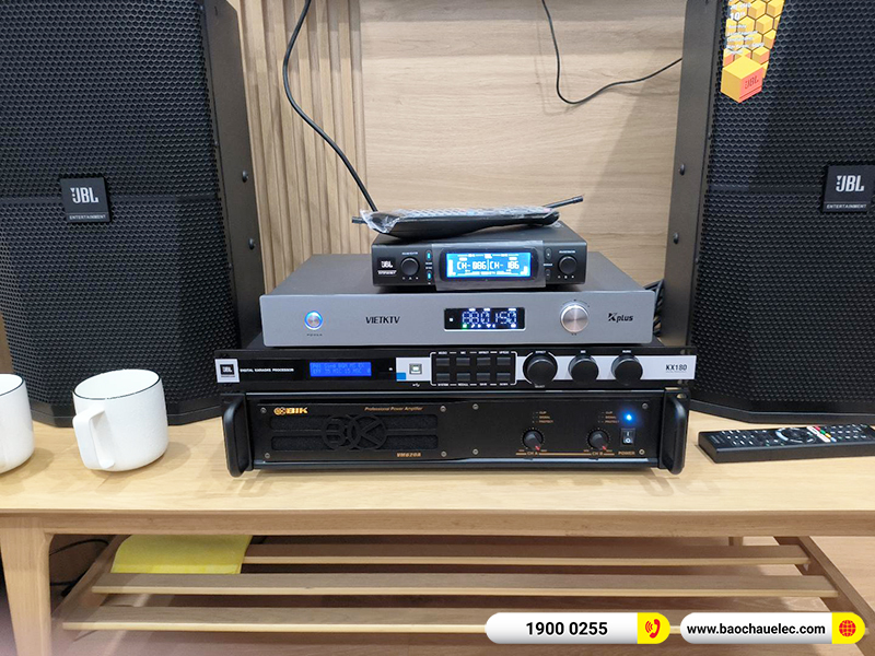 Lắp đặt dàn karaoke trị giá hơn 60 triệu cho chị Hải tại Hà Nội (JBL XS10, VM620A, KX180A, A120P, JBL VM300,…)