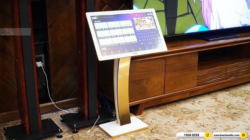 Lắp đặt dàn karaoke trị giá hơn 300 triệu cho chị Hoa tại Thái Bình 