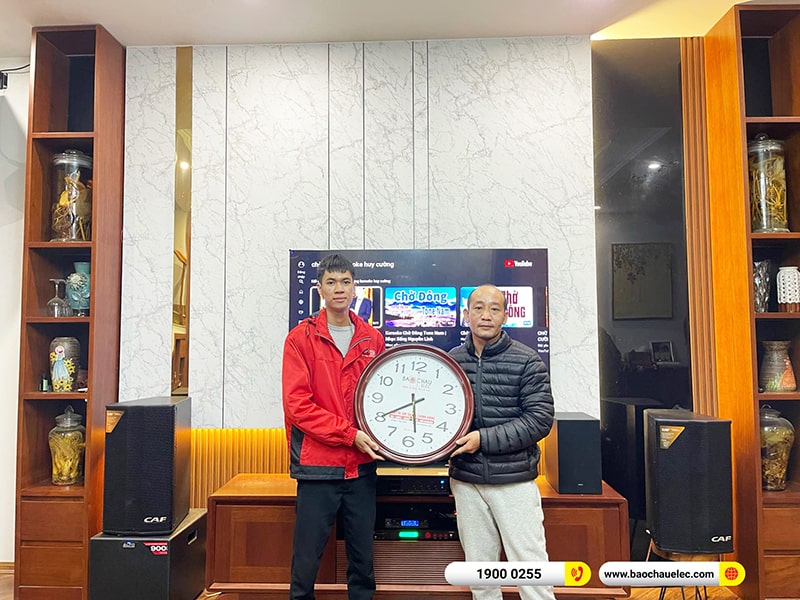 Lắp đặt dàn karaoke trị giá gần 70 triệu cho anh Quang tại Hà Nội (RCF EMAX 3112 MK2, BIK VM840A, BPR-5600, Alto TX212S) 