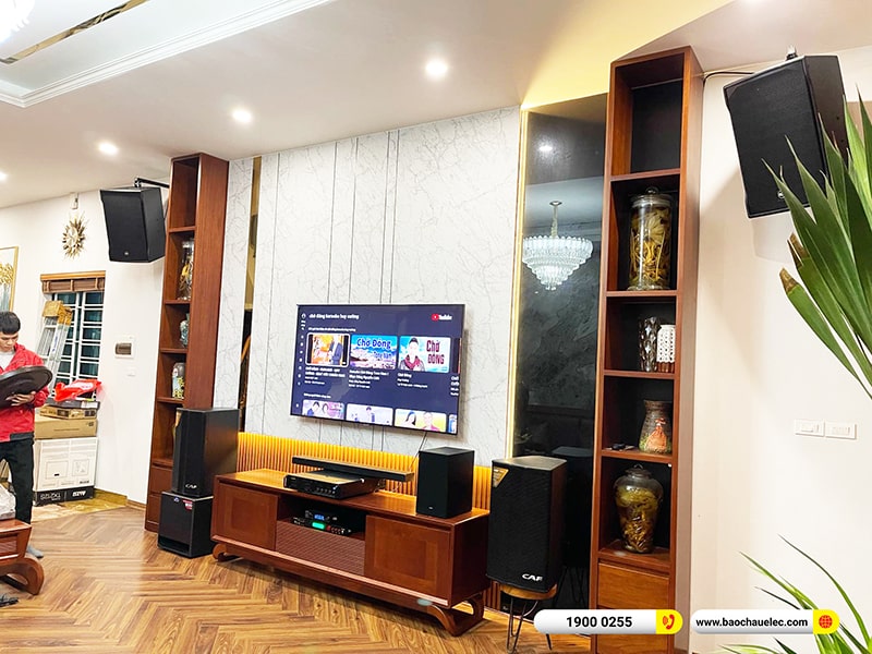 Lắp đặt dàn karaoke trị giá gần 70 triệu cho anh Quang tại Hà Nội (RCF EMAX 3112 MK2, BIK VM840A, BPR-5600, Alto TX212S) 