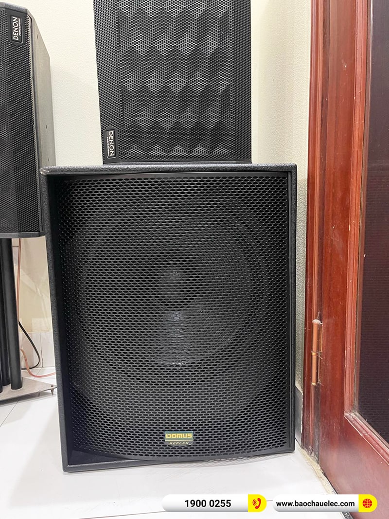 Lắp đặt dàn karaoke trị giá 78tr cho bác Chiến tại Hà Nội (Denon DP-R312, VM840A, BPA-8200, BPR-8500, RWX 18C, BJ-U550,…)