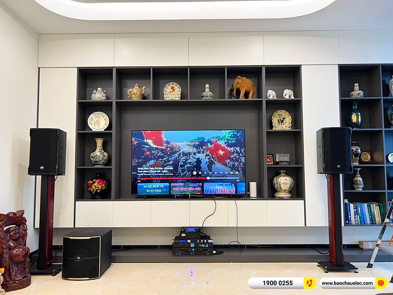 Lắp đặt dàn karaoke trị giá 100tr cho anh Hùng tại Hà Nội (RCF CMAX 4110, IPS 2700, KX180A, Pasion 12SP, VM300, BKSound M8,…) 