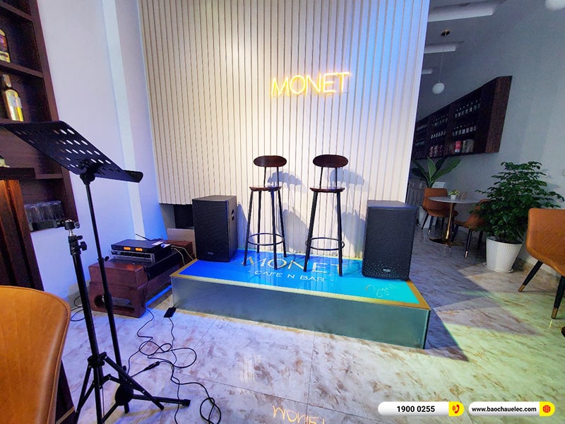 Lắp đặt dàn âm thanh quán Cafe Monet 21tr tại Hà Nội (Denon R212, BKSound DP3600 New, U900 Plus Ver 2) 