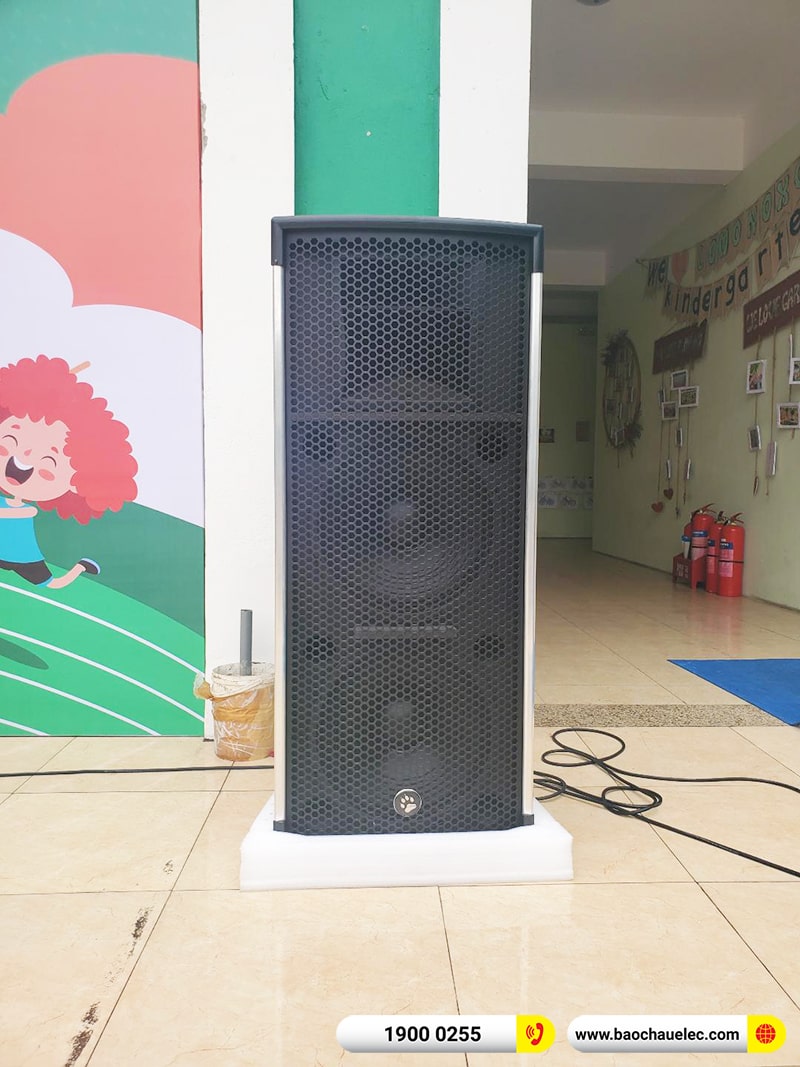 Lắp đặt dàn âm thanh Trường Mầm non Lômônôxốp Dương Nội tại Hà Nội (CatKing Pro 2.3+, AAP STD13002, X5 Plus, U900 Plus X) 