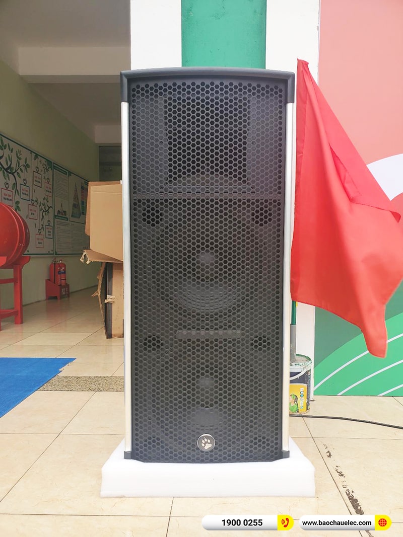 Lắp đặt dàn âm thanh Trường Mầm non Lômônôxốp Dương Nội tại Hà Nội (CatKing Pro 2.3+, AAP STD13002, X5 Plus, U900 Plus X) 