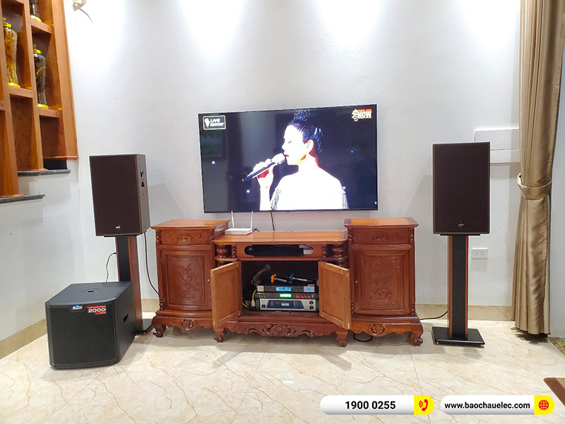Lắp đặt dàn karaoke trị giá hơn 50 triệu cho anh Chương tại Hà Nội (Alto BLS12+, Alto MP2500, BPR-5600, TS312S, BJ-U500) 