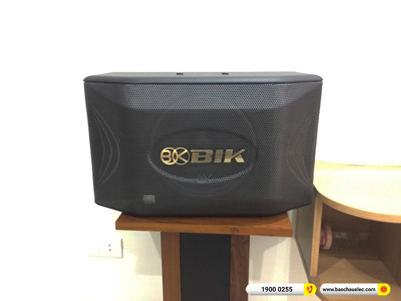 Lắp đặt dàn karaoke BIK hơn 15tr cho anh Linh tại Hà Nội (BIK BQ-S63, BIK BJ-A88, BCE U900 Plus Ver 2)