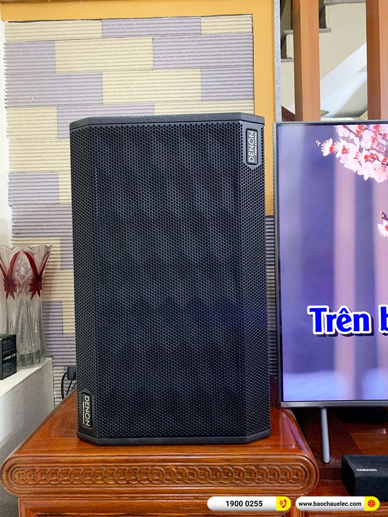 Lắp đặt dàn karaoke trị giá hơn 40 triệu cho anh Thành tại Hà Nội (Denon R-312, BIK VM420A, BKSound X5 Plus, SW312B) 