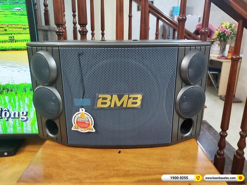 Lắp đặt dàn karaoke trị giá gần 40 triệu cho bác Tấn tại Hà Nội (BMB CSD 880SE, VM620A, BPR-5600, BIK BJ-U500) 