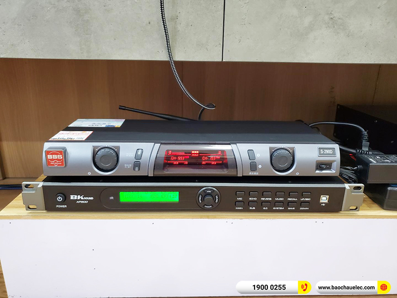 Lắp đặt dàn karaoke trị giá hơn 40 triệu cho chị Dương tại Hà Nội (Denon DP-R312, VM620A, KP500, SW815, S290D) 