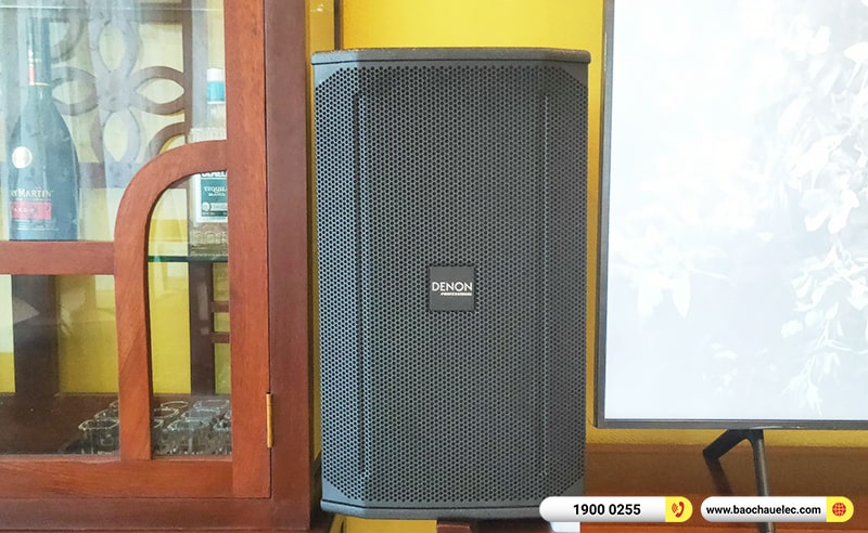 Lắp đặt dàn karaoke trị giá gần 40 triệu cho chị Hương tại Hà Nội (Denon DN-510, BKSound DKA 8500, JBL A100P) 