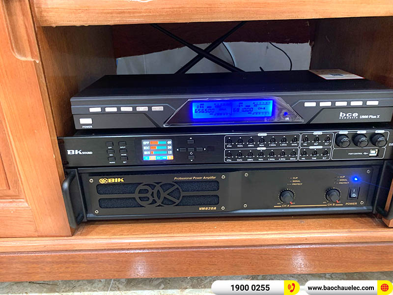 Lắp bộ dàn karaoke cho gia đình chị Thủy ở Hà Đông, HN