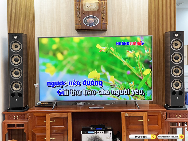 Lắp đặt dàn nghe nhạc, karaoke trị giá hơn 140 triệu cho anh Chí tại Hà Nội