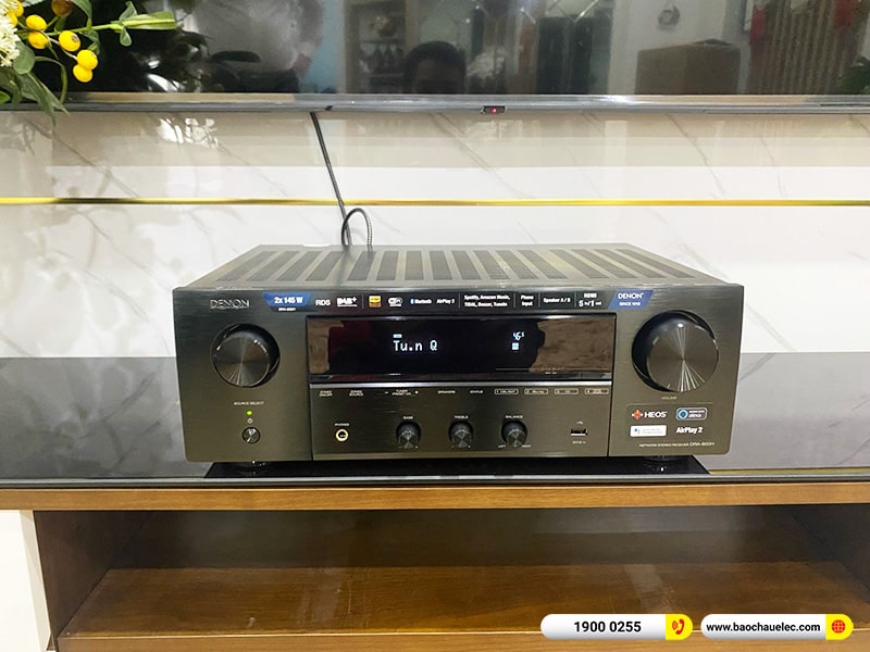 Lắp đặt dàn nghe nhạc trị giá hơn 30 triệu cho anh Tuấn tại Hà Nội (Klipsch RP-5000F, Denon DRA-800H) 
