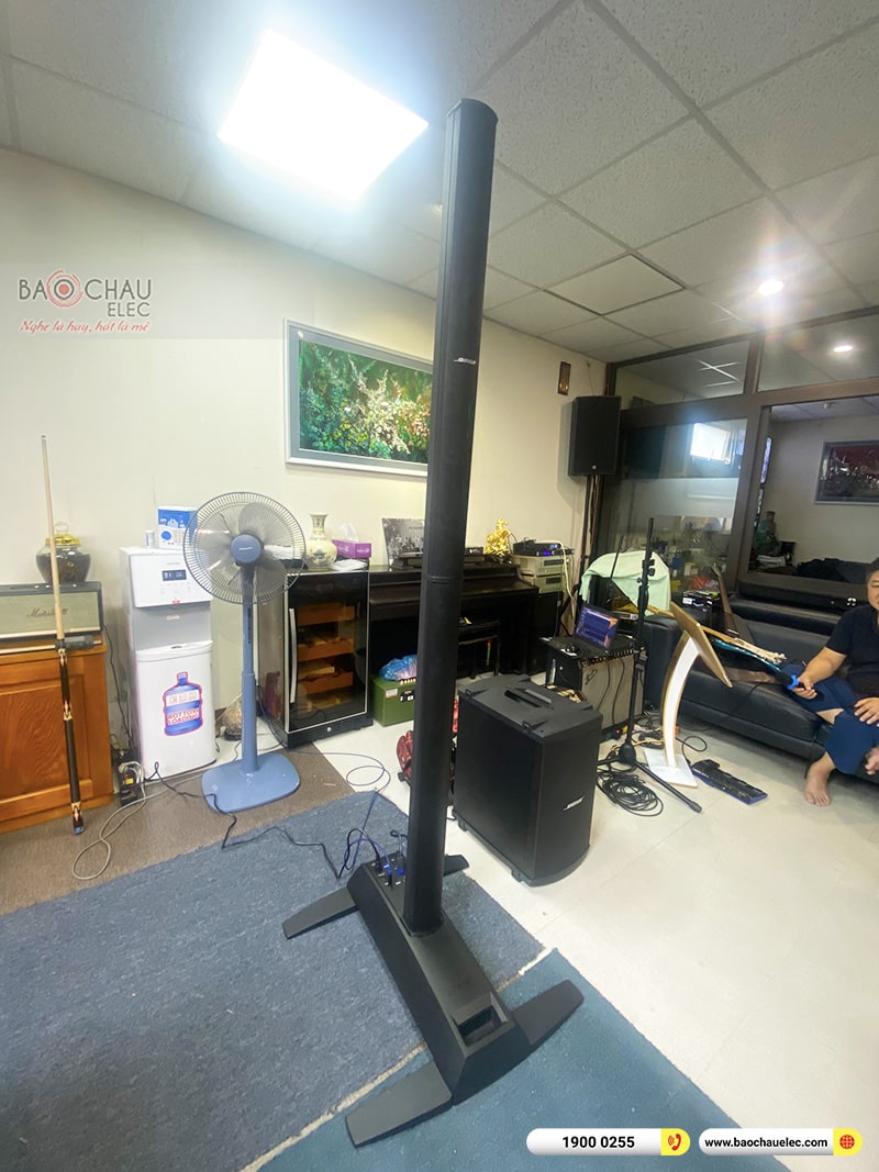 Lắp đặt dàn karaoke, loa Bose di động cho anh Dũng tại Hà Nội (Bose L1 Model II, KX180A, Bose B2 Bass Module,….) 