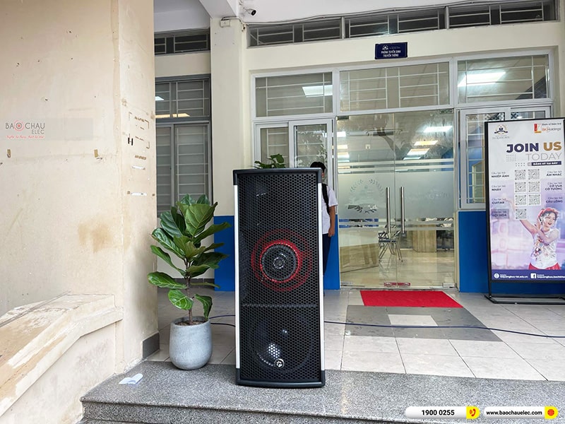 Lắp đặt hệ thống âm thanh Trường THCS và THPT Tạ Quang Bửu tại Hà Nội (CatKing Pro 2.5+, Famousound 7213, BPR-5600, Yamaha MG12XU,…)