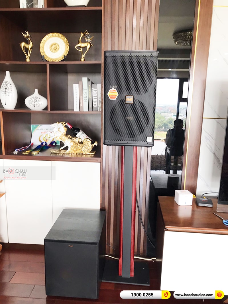 Lắp đặt dàn karaoke trị giá gần 60 triệu cho chị Lương tại Hà Nội