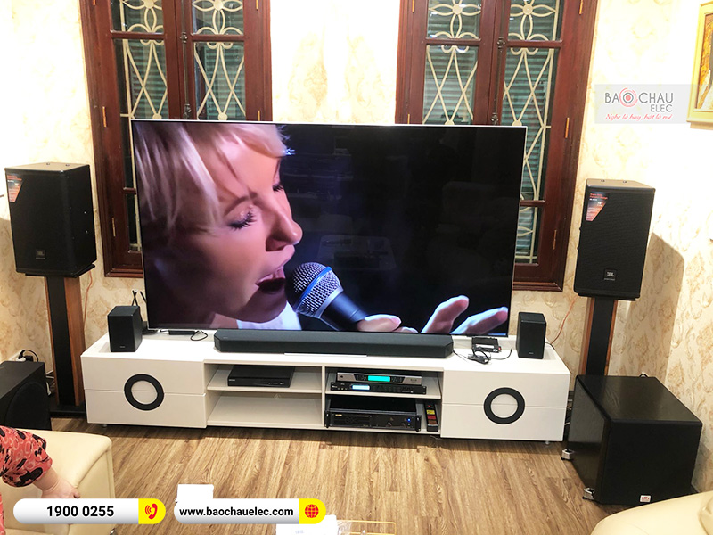 Lắp đặt dàn karaoke gia đình chị Nga tại Hà Nội