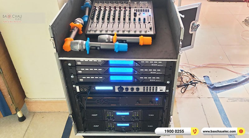 Lắp đặt hệ thống âm thanh hội trường Công ty CP thiết bị điện và xây dựng Việt Nam tại Hà Nội 