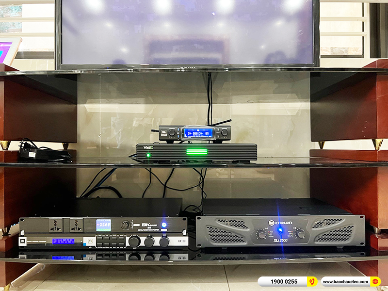 Lắp đặt dàn karaoke trị giá hơn 90 triệu cho anh Nghĩa tại Hà Nội (JBL XS12, Xli2500, KX180A, Pasion 12SP, JBL VM300,…) 
