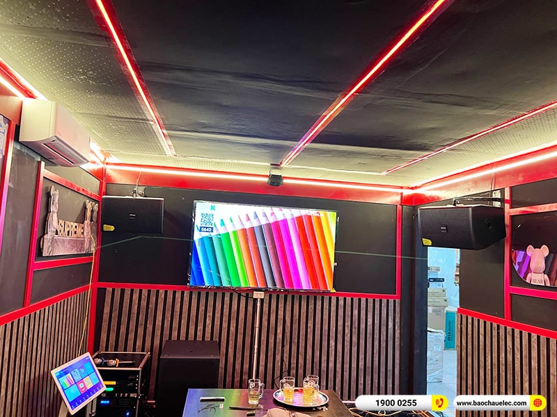 Lắp đặt phòng karaoke VIP gần 90tr cho anh Tuấn Anh tại Hà Nội (BJ-S968, DP6120 Max, VM840A, BPA-8200, KX180A, Sub18+,…) 