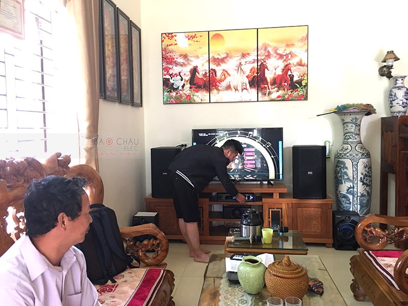 Dàn karaoke BIK gia đình anh Luận ở Mê Linh, Hà Nội h4