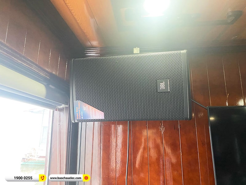 Lắp đặt dàn karaoke du thuyền trị giá hơn 180 triệu cho anh Hậu tại Hà Nội (JBL MTS10, Crown T5, KX180A, JBL A120P, VM300, 4K Plus 4TB, Màn 22inch,…) 