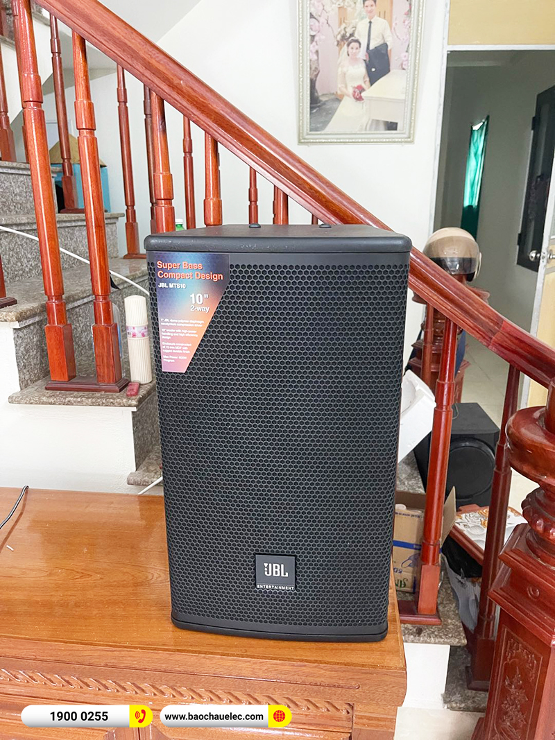 Lắp đặt dàn karaoke JBL 32tr cho anh Đức tại Hải Dương (JBL MTS10, BKSound DP3600 New, SW512B, U900 Plus X)