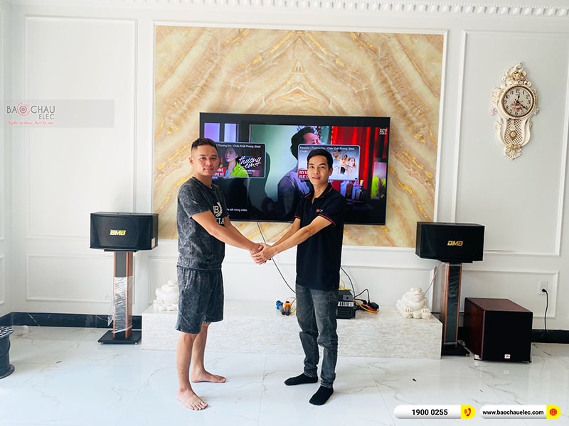 Lắp đặt dàn karaoke trị giá gần 40 triệu cho anh Soi tại Hà Nội (BMB CSN 510SE, BPA-6200, X6 Luxury, SW512C, BIK BJ-U500) 