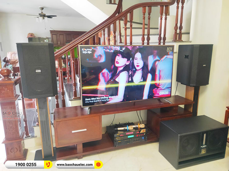 Lắp đăt dàn karaoke anh Mạnh tại Hà Nội