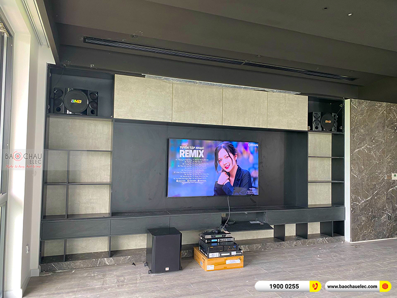Lắp đặt dàn karaoke trị giá gần 50 triệu cho anh Hải tại Hà Nội