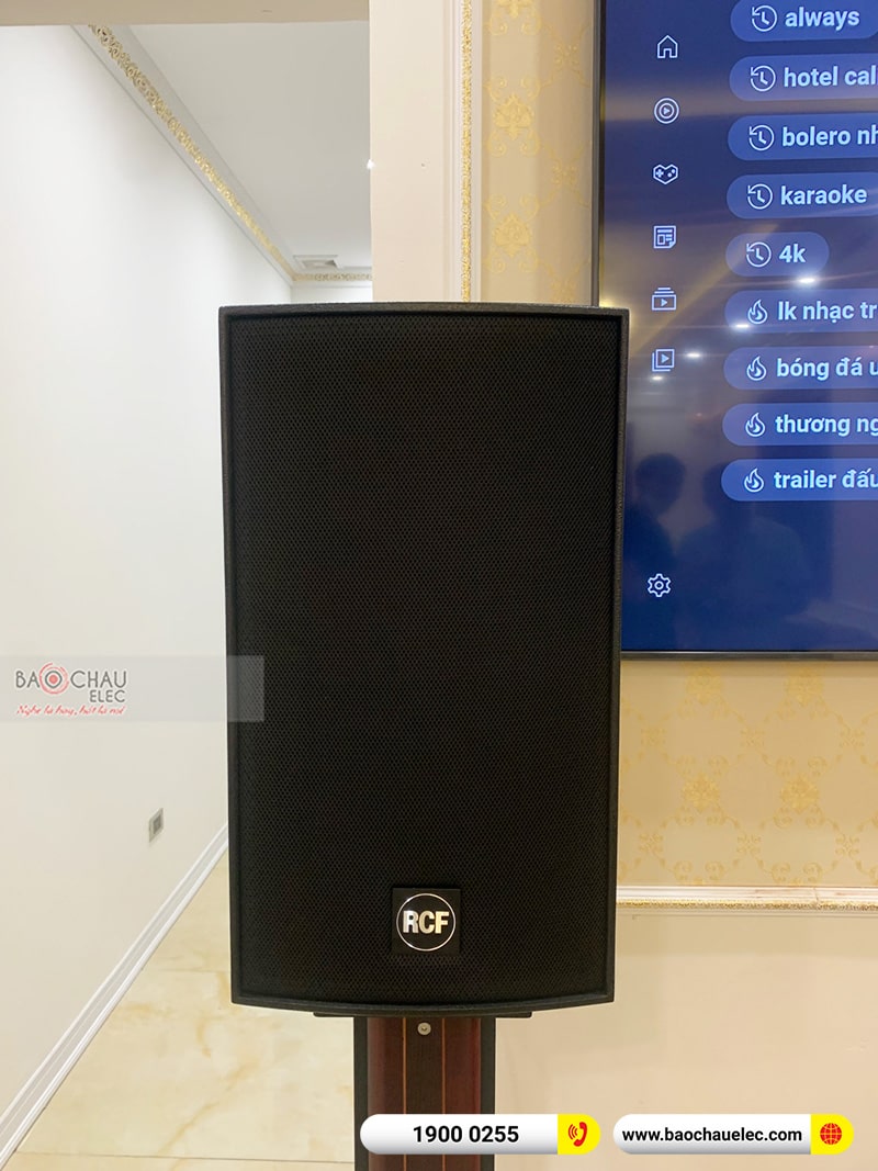 Lắp đặt dàn karaoke anh Sáng tại Hà Nội