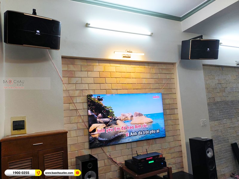 Lắp đặt dàn karaoke trị giá khoảng 40 triệu cho chị Yến tại Hà Nội
